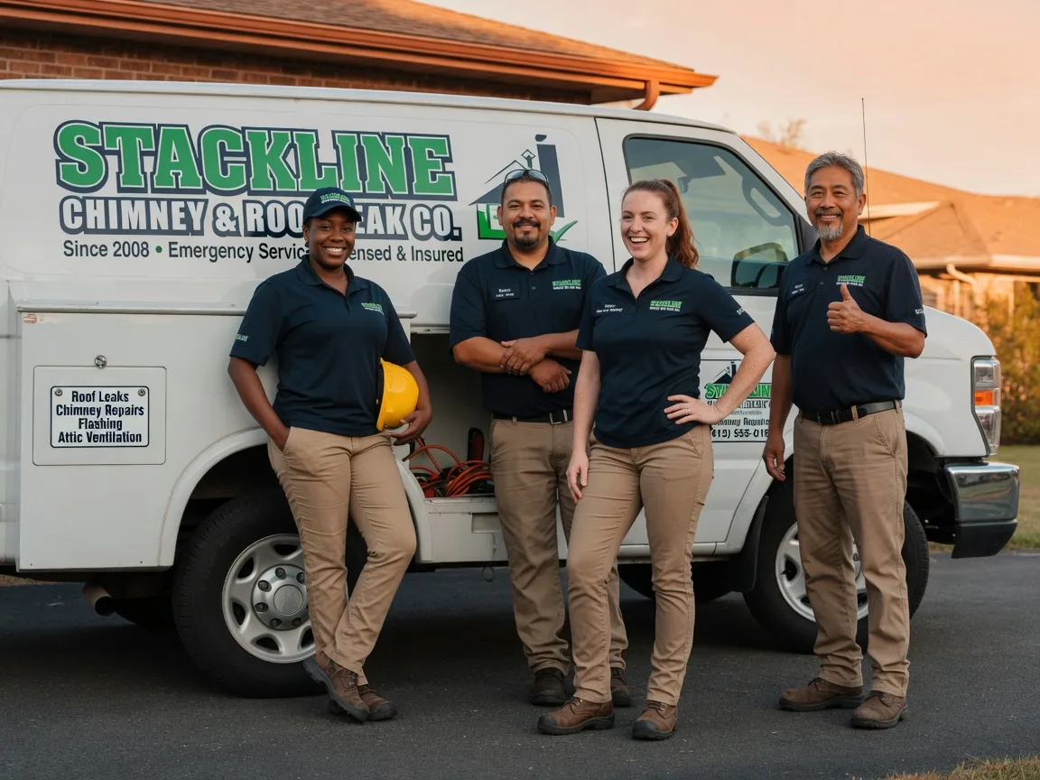 Chimney flashing repair company in Claremont, NC